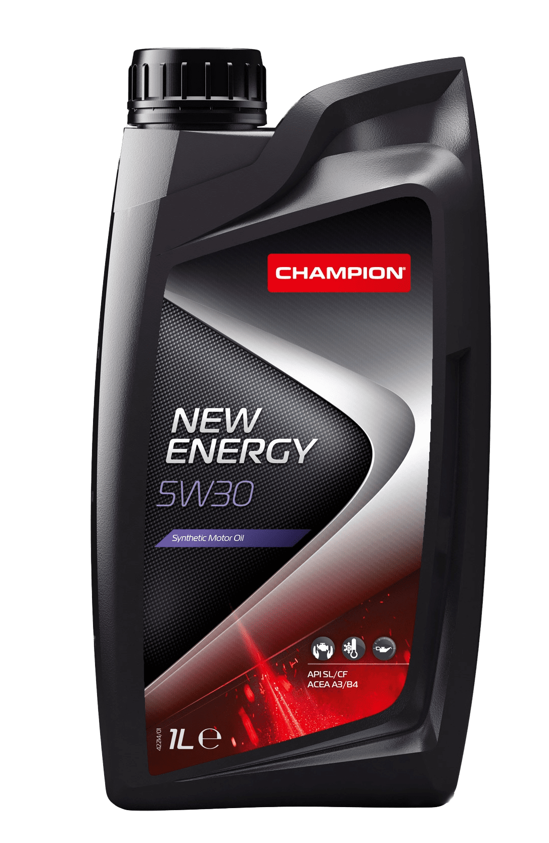 Моторное масло Champion New Energy 5W30, 1л